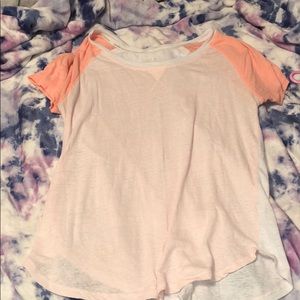 White and pink CALCIN KLEIN t-shirt